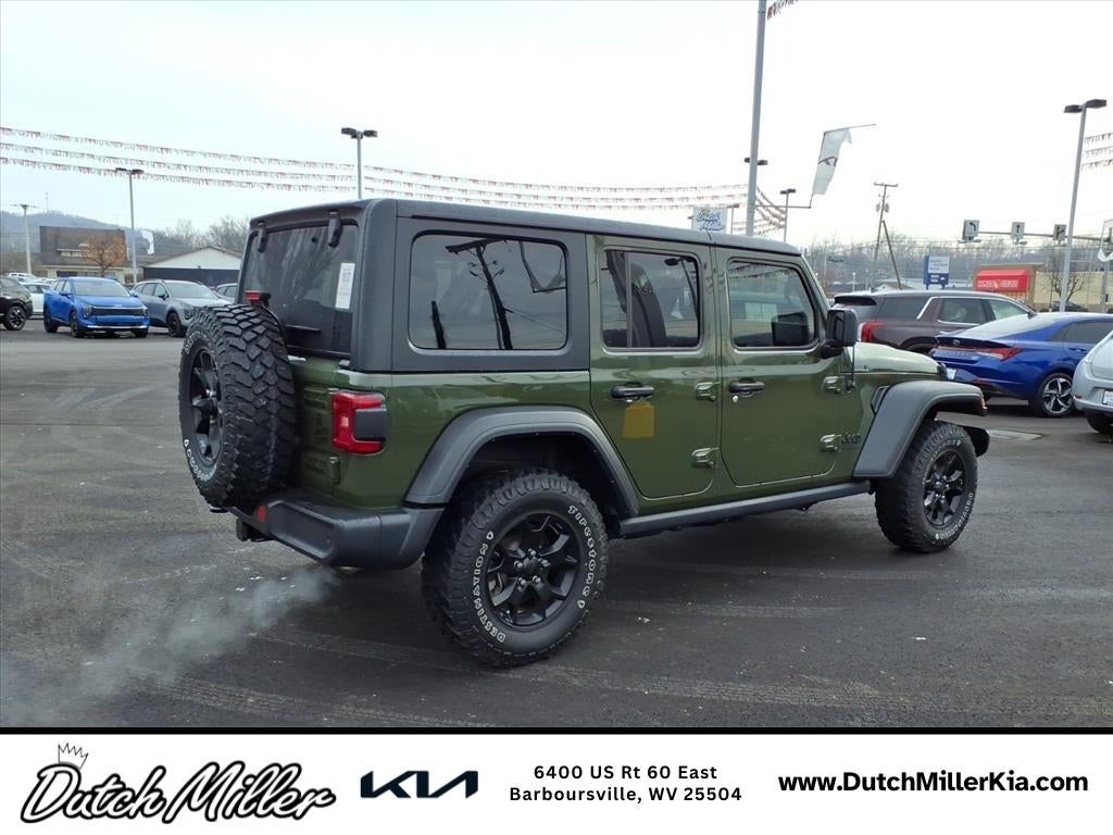 2022 Jeep Wrangler Unlimited Willys