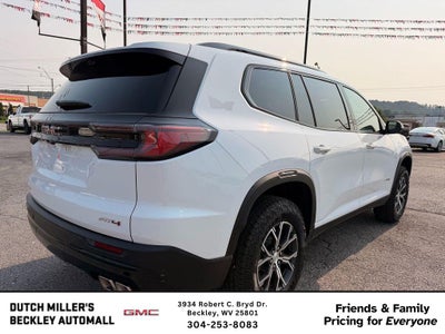 2026 GMC Acadia AT4