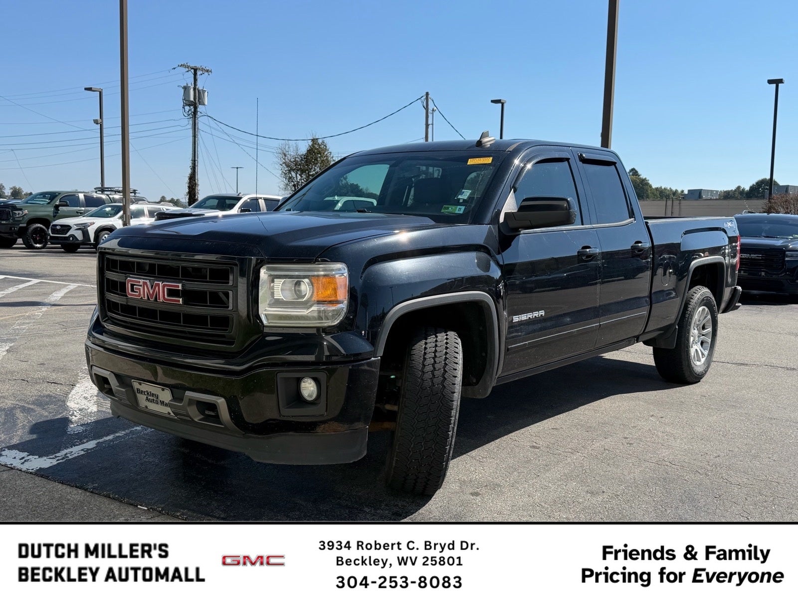 2015 GMC Sierra 1500 4WD Double Cab 143.5"