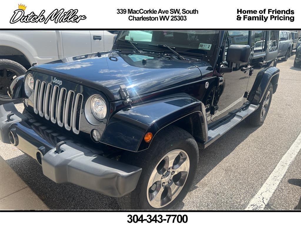 2018 Jeep Wrangler JK Sahara