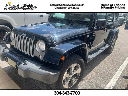 2018 Jeep Wrangler JK Sahara