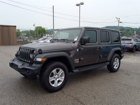 2020 Jeep Wrangler Unlimited Sport S JEEP CERTIFIED in huntington wv, WV - Dutch Miller Auto Group