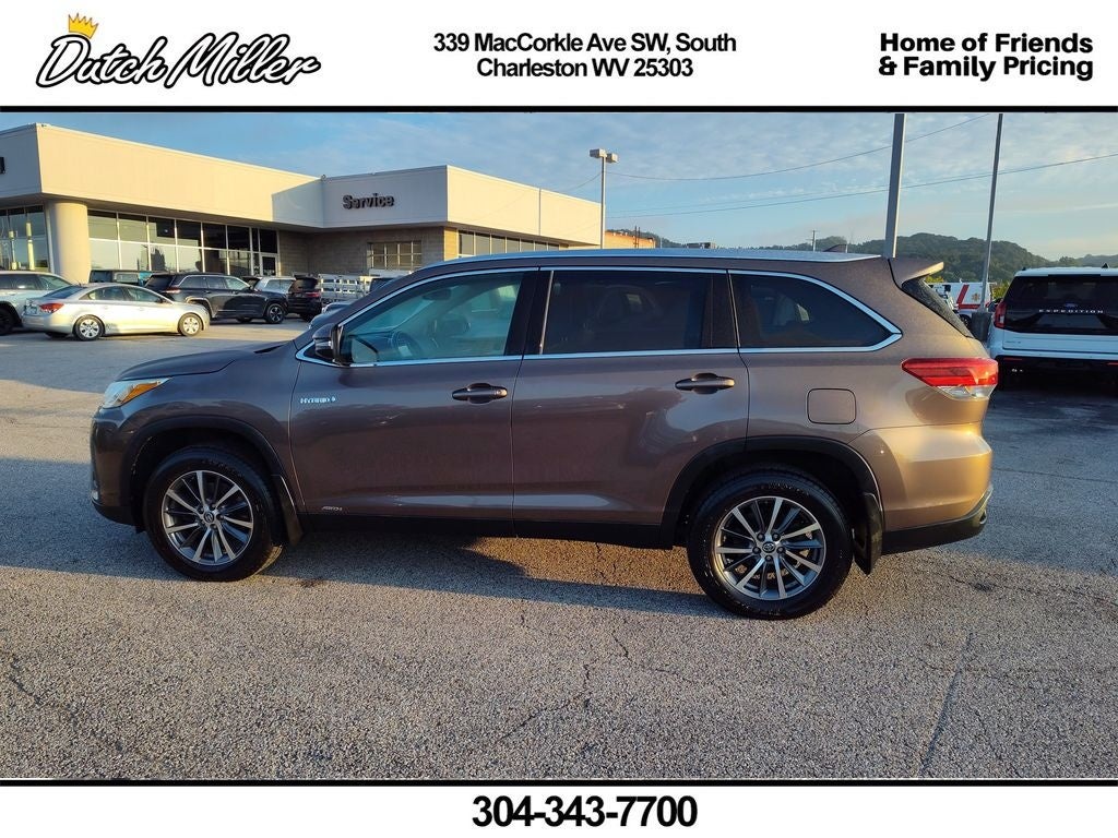 2019 Toyota Highlander Hybrid XLE