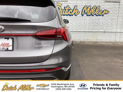 2022 Hyundai Santa Fe Hybrid Blue