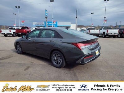 2024 Hyundai Elantra Hybrid Blue