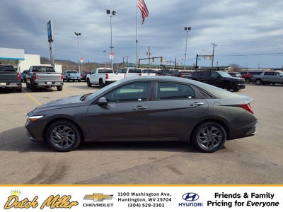 2024 Hyundai Elantra Hybrid Blue