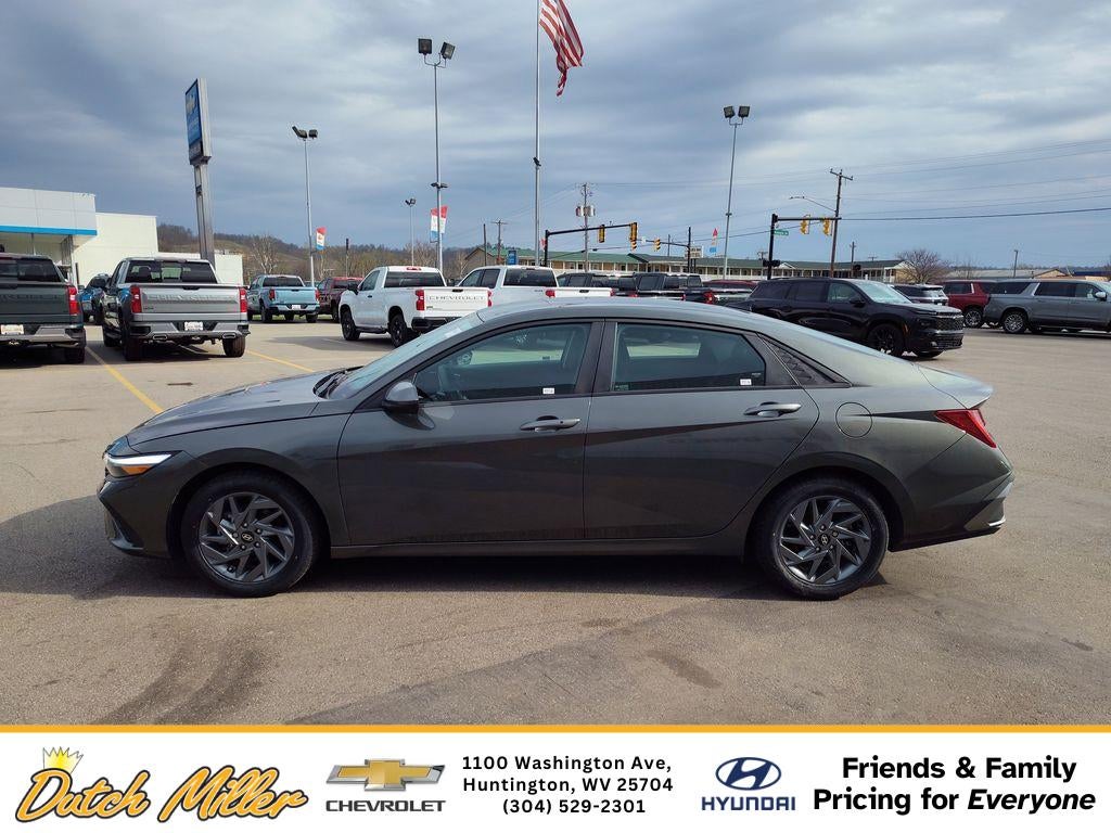 2024 Hyundai Elantra Hybrid Blue