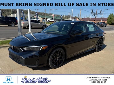 2026 Honda Civic Sport
