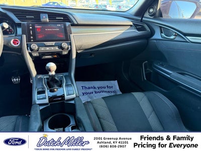 2018 Honda Civic Si (M6)