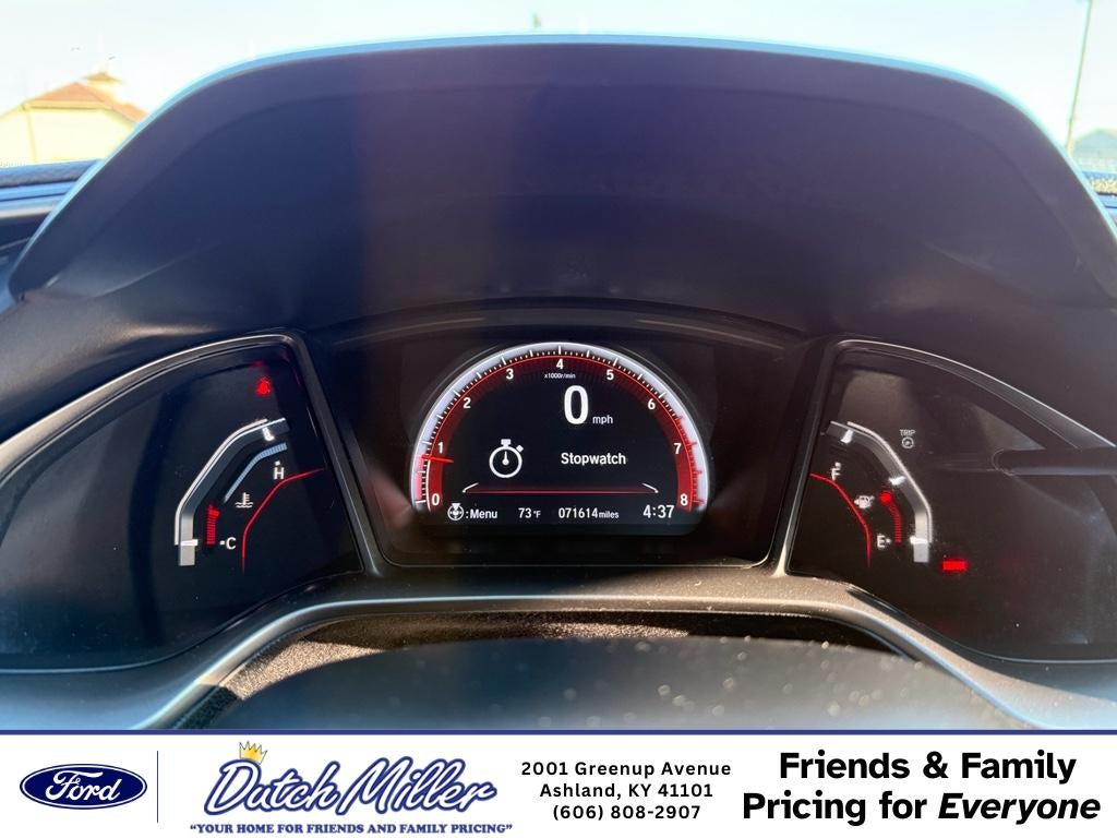 2018 Honda Civic Si (M6)