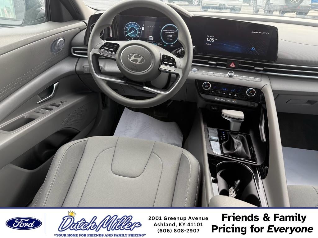 2024 Hyundai Elantra Hybrid Blue