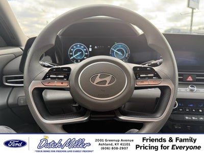 2024 Hyundai Elantra Hybrid Blue