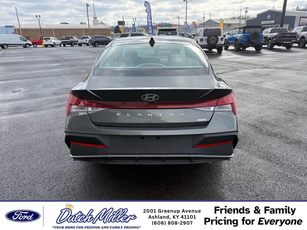 2024 Hyundai Elantra Hybrid Blue