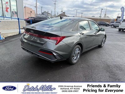 2024 Hyundai Elantra Hybrid Blue