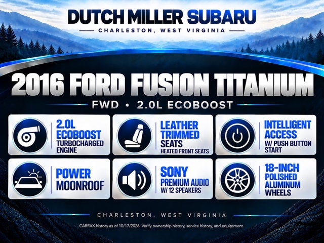 2016 Ford Fusion Titanium