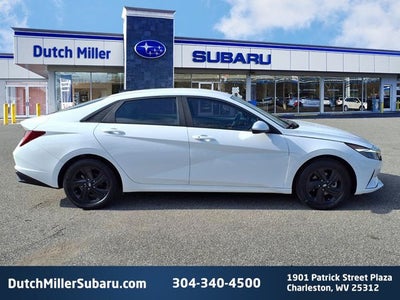 2023 Hyundai Elantra Hybrid Blue